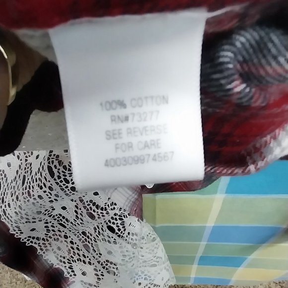 2705 Size XL Upcycled Croft & Borrow Create Your Own Sunshine Button Down Shirt - Picture 7 of 7